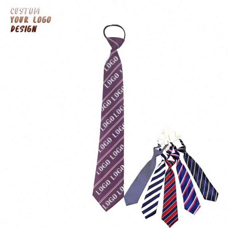 Customize High Quality  Polyester satin Printed custom made ties