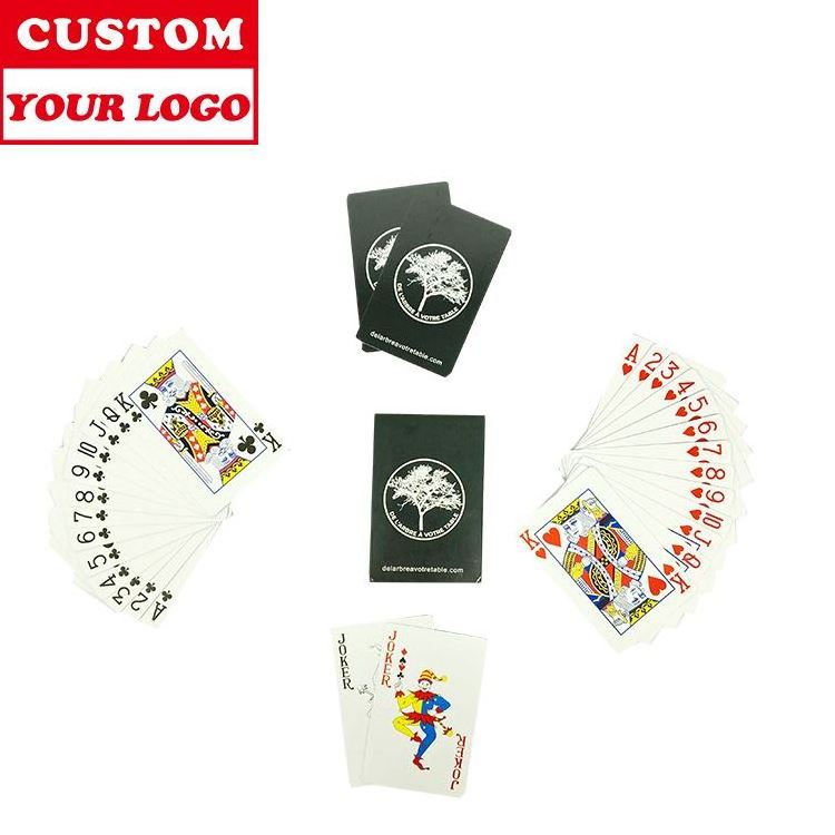 With Custom design Commercial promotion gift custom poker card guard