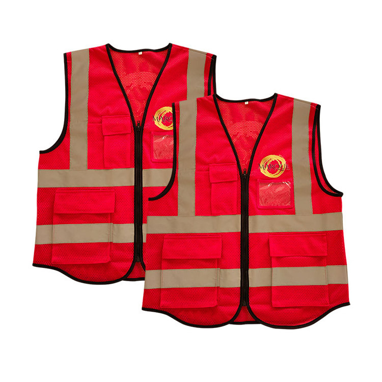 High Quality Security Vest Reflective Vest Manufacture Safety Vest