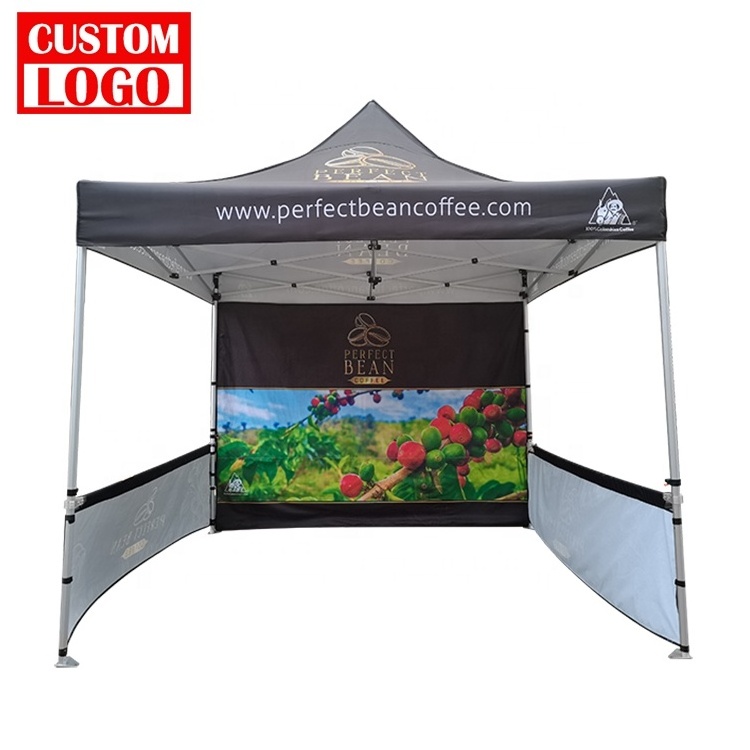 3*3 Meters 10X10Ft Trade Show Gazebo Promotion Advertising Retractable Custom Canopy Tents With Walls