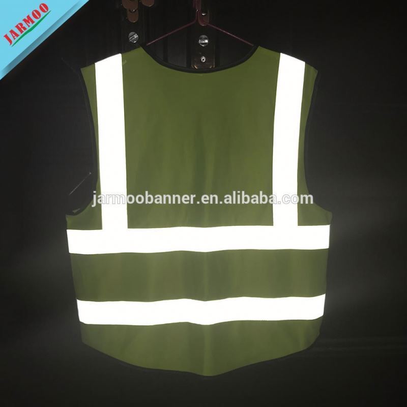 Safety Vest High Visibility Lightweight Breathable Reflective Yellow Safety Waistcoat Blue Safety Vest