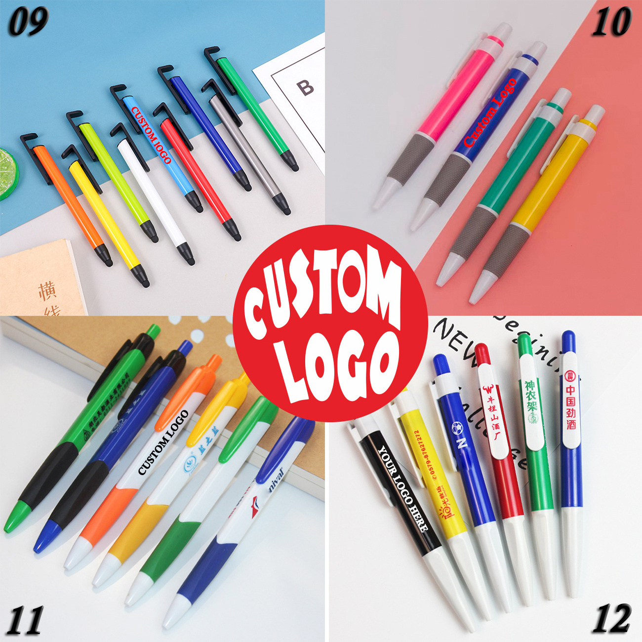 Personalized Soft Touch Metal Ballpoint Pens Promotional Pens Ballpoint Custom Logo Custom Promotional Pen Stylus