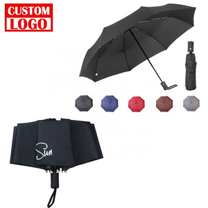 Cheap Advertising Telescopic Windproof Wholesale Cheap 3 Folding Umbrella Custom Umbrella With New Style