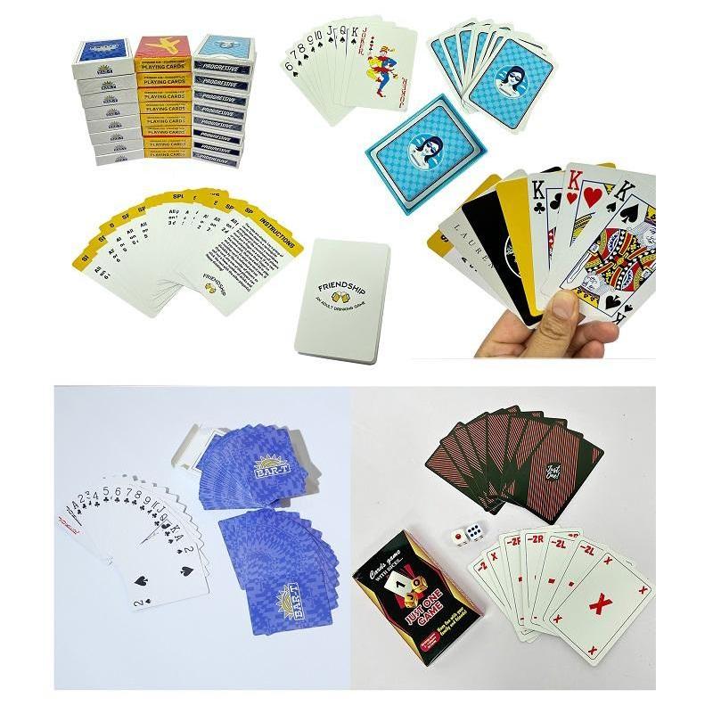 Easy to Read Custom Cards Playing Card Games Poker Plastic Playing Cards