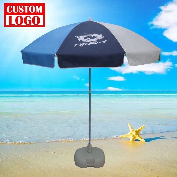 Rain Sun Umbrella Windproof Folding 8 Panels Polyester Fabric Sun Protection Umbrella