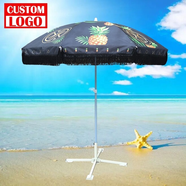 220 Round Garden Umbrella Outdoor Beach Umbrella Sun Umbrella Replacement Cover