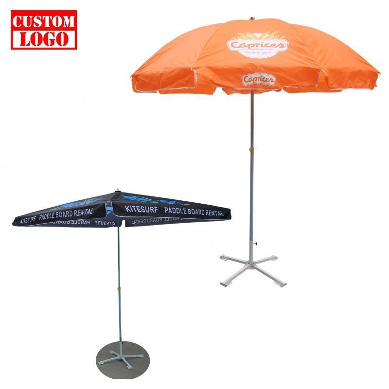 Custom Sun Beach Umbrella  Beach Umbrella Beach Umbrella With Sand Anchor