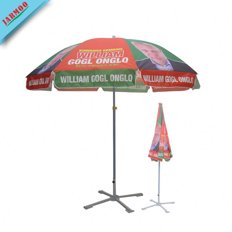 Essentials UV-resistant Beach Umbrella Heavy Duty With Logo Print