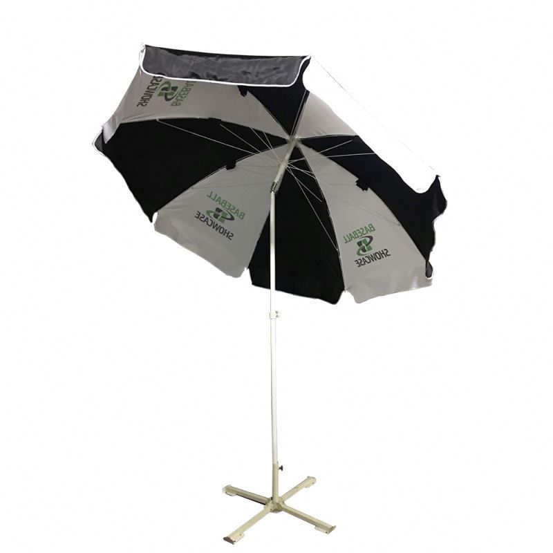 Essentials UV-resistant Beach Umbrella Heavy Duty With Logo Print