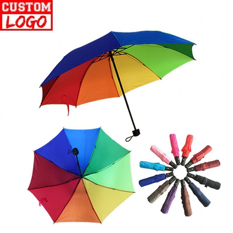 Custom Print Promotional Gift Lightweight Custom Umbrella No Minimum