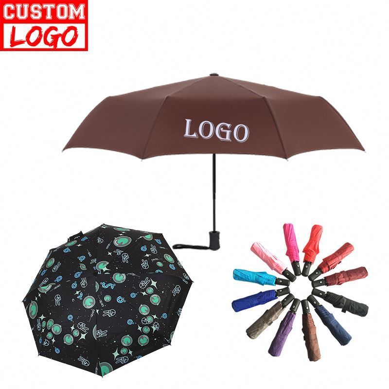 Custom Print Promotional Gift Lightweight Custom Umbrella No Minimum