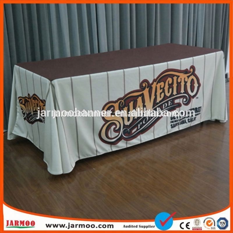 Promotion Cheap 6 Feet Table Cloth Custom Table Cover