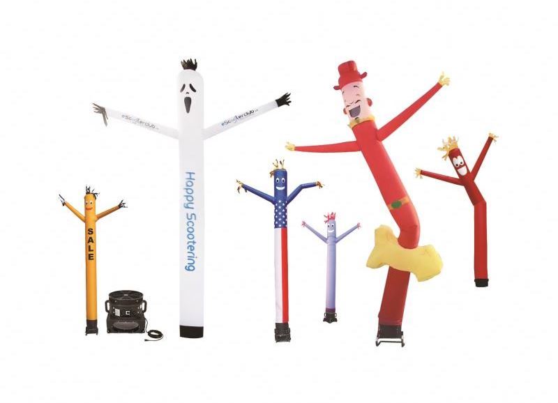 Custom Printing Advertising Inflatable Air Dancer Tube Man Air Dancer Blower Man