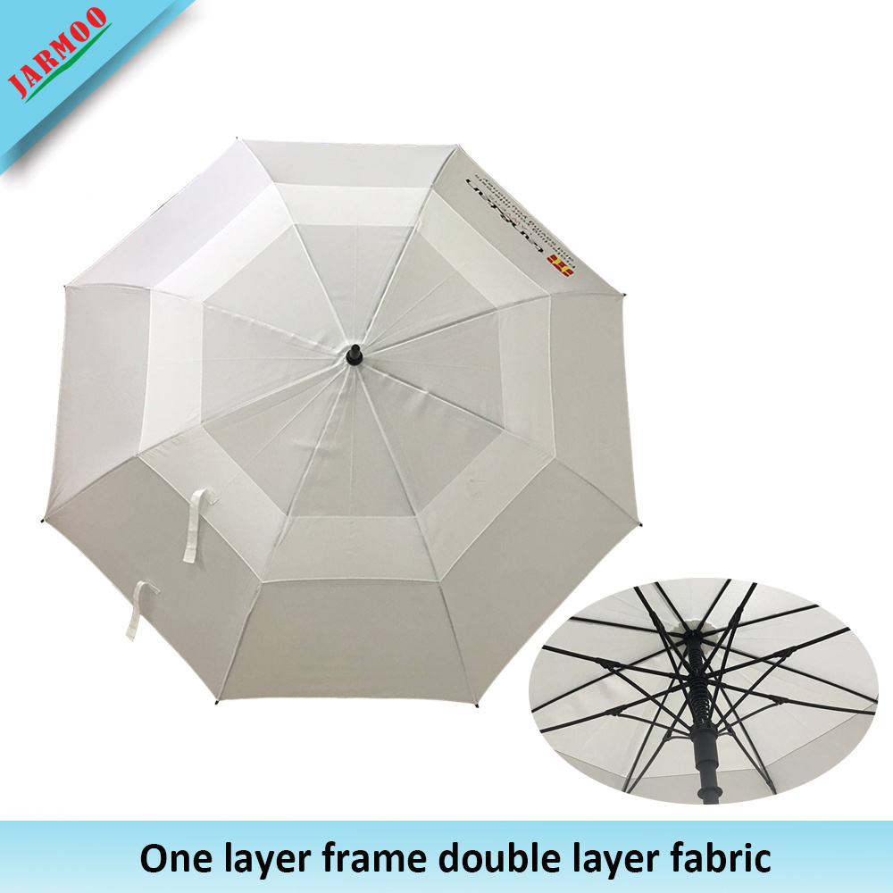 Customized Logo Printing Double Canopy Golf Umbrella