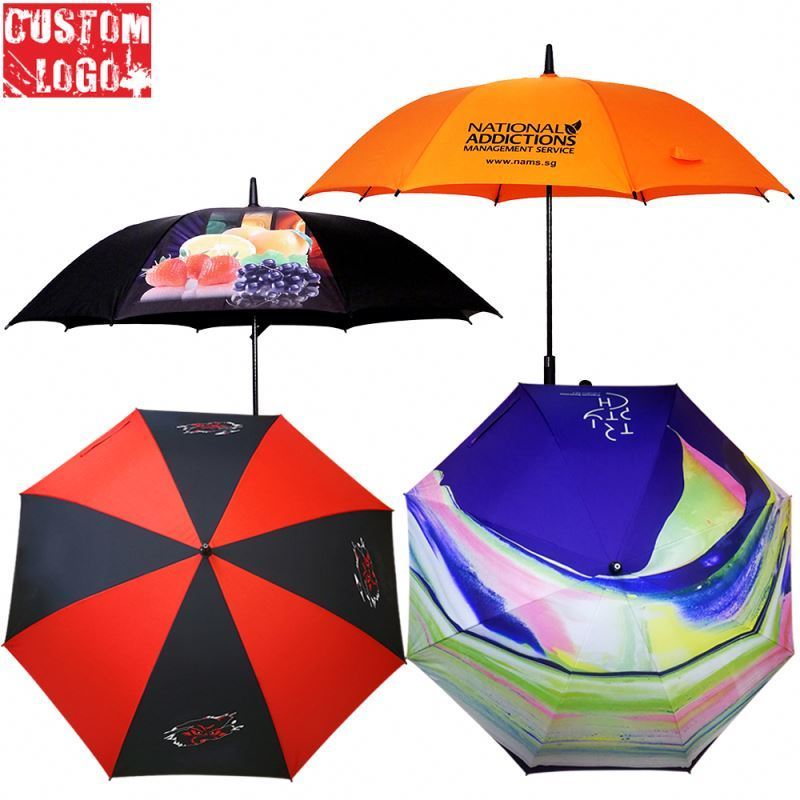 Promotion Quality Outdoor Business Giveaways Custom New Model Windproof Rain Gift 30