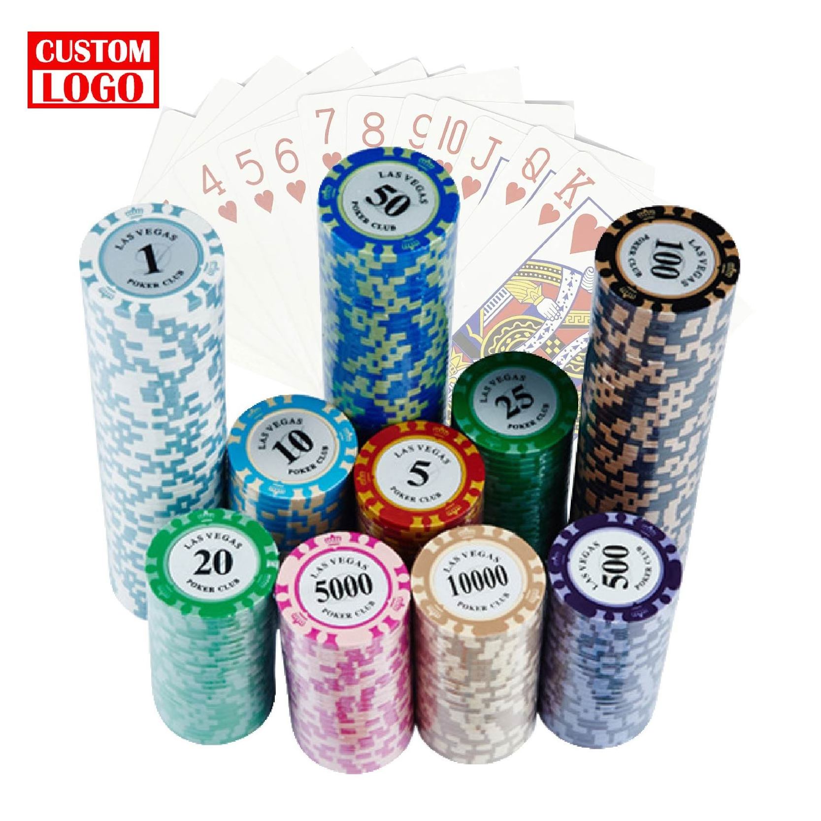 Custom Poker Chips Set With Aluminum Case Reward Cards Kids Plastic Positive Affirmation Motivational Chips Custom Poker Chips