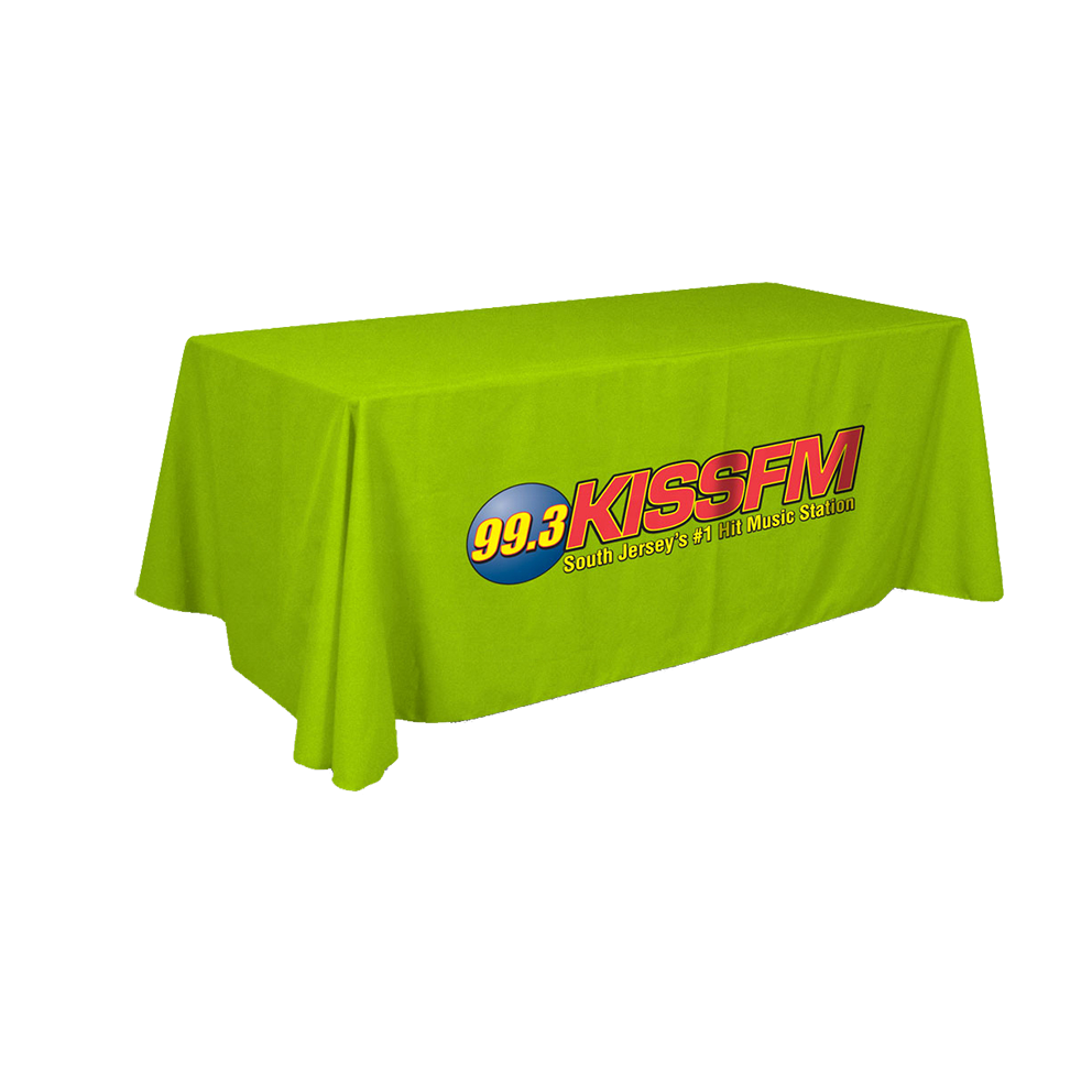 Promotion Cheap 6 Feet Table Cloth Custom Table Cover