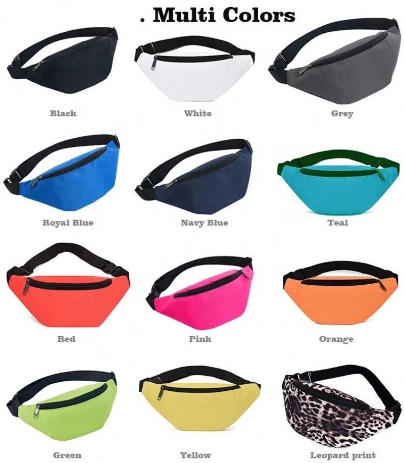 Custom Logo Sport Running Belt Waist Bag Hip Bum Waist Belt Bag Fanny Pack Belt Fanny Pack Waist Bag