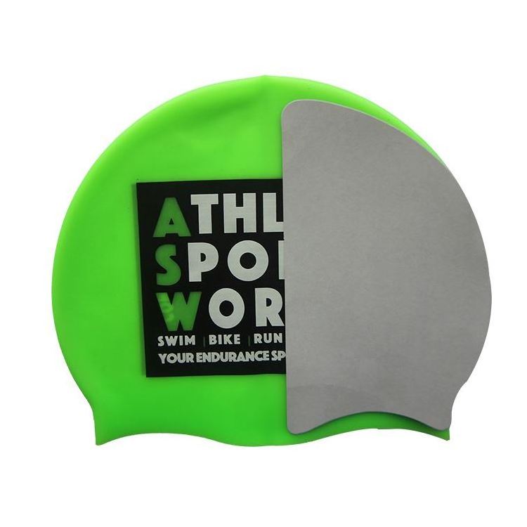 Customized National Swim Caps Adult Swim Cap Silicone College Swim Caps