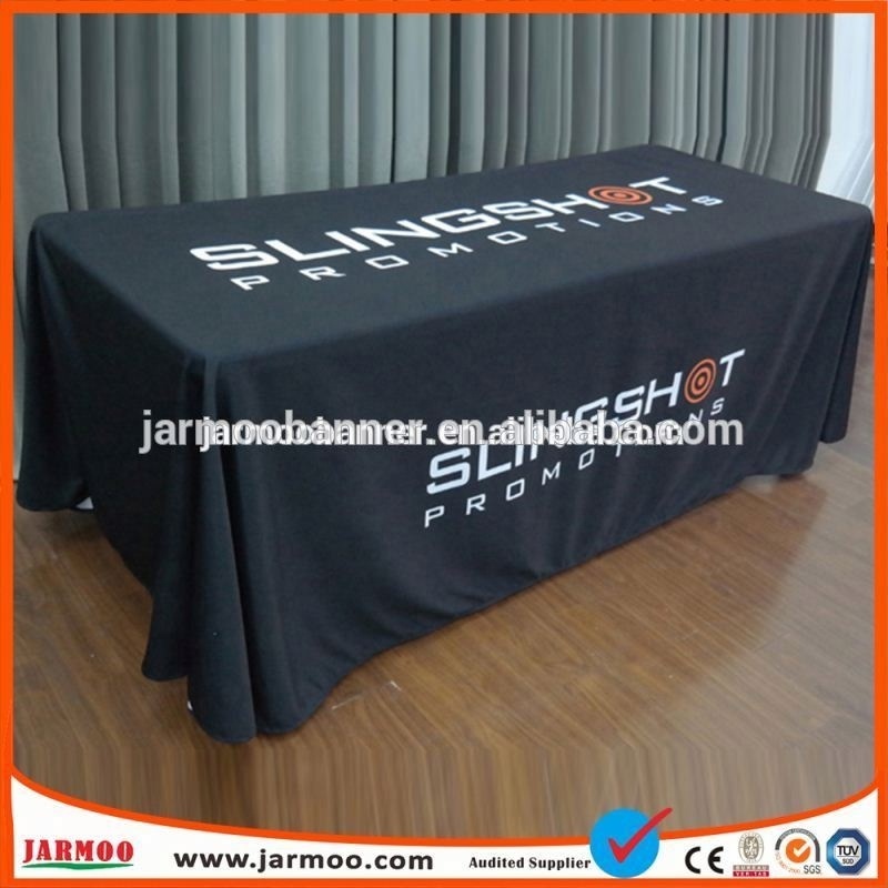 Promotion Cheap 6 Feet Table Cloth Custom Table Cover