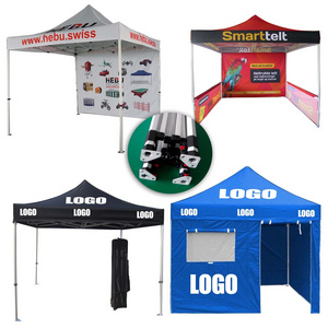 Outdoor Event Gazebo Easy Up 3x3 Pop Up Popup Tent 10 x 10 Trade Show Tent  Canopy Display Tent