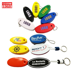 Sports Floating Keyring Boat Keychain Float Keychain Rugby Ball Pu Foam