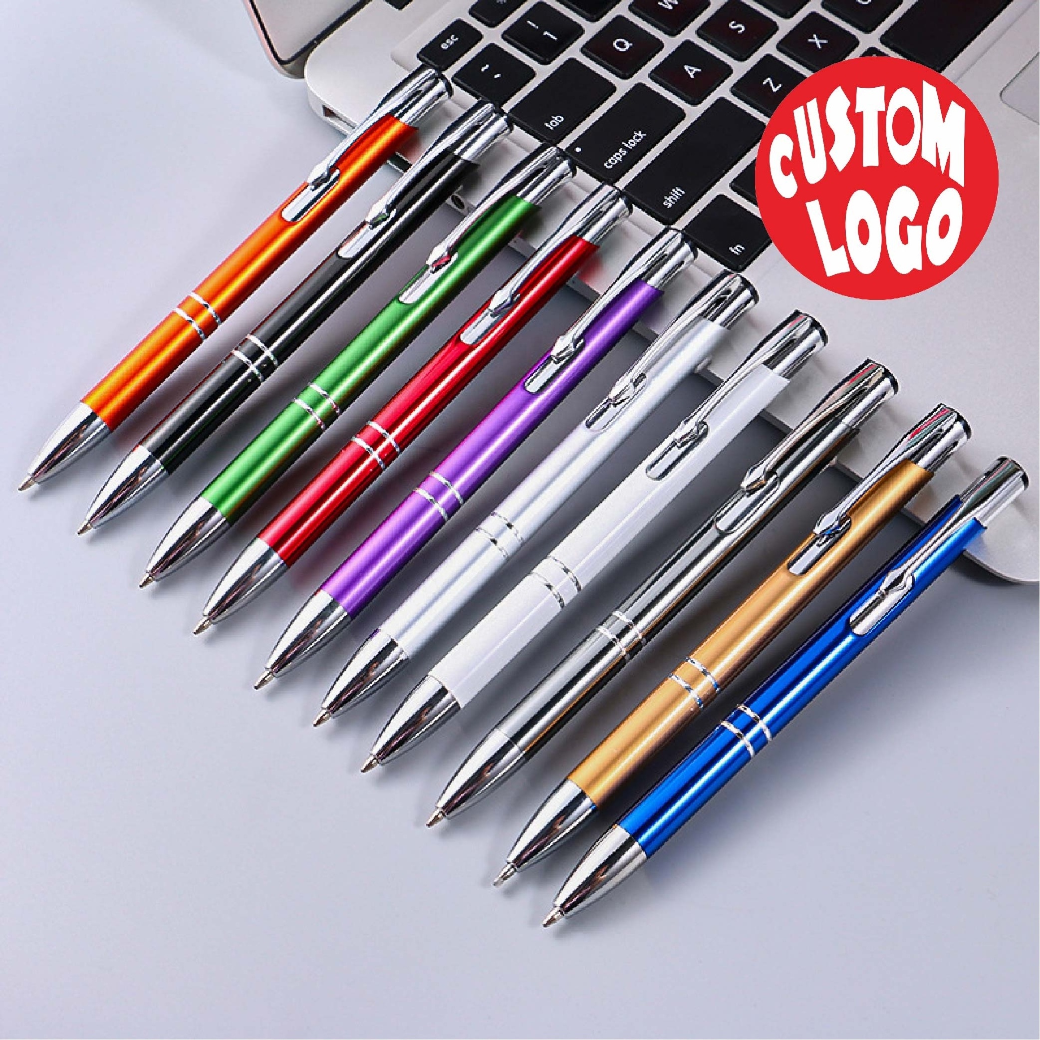 Personalized Soft Touch Metal Ballpoint Pens Promotional Pens Ballpoint Custom Logo Custom Promotional Pen Stylus