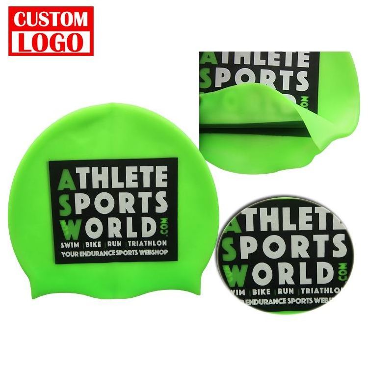 Customized Screen Printing Liquid Silicone Ink For Swimming Cap Swim Cap Polyester Latex Swimming Caps