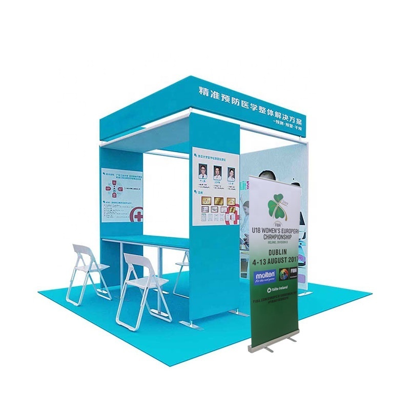 Expand Patented Display System Truss Trade Show Booth 6x8 Tradeshow Booth Stand Expo Stand