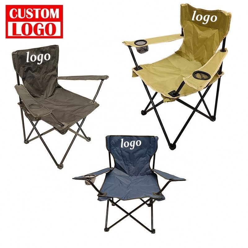 Custom Folding Camping Chair Outdoor Folding Portable Backpack Fishing Beach Chairs For Adults Folding Lightweight