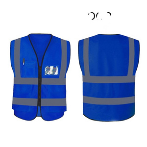 Outdoor Factory Custom Logo Sports Running Workwear Mesh Fabric Safety Vest Reflective