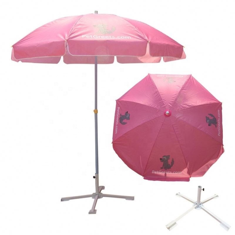 2020 Outdoor Cheap Custom Logo Free Design Outdoor Parasols Promotional Advertising Beach Cabana Umbrella