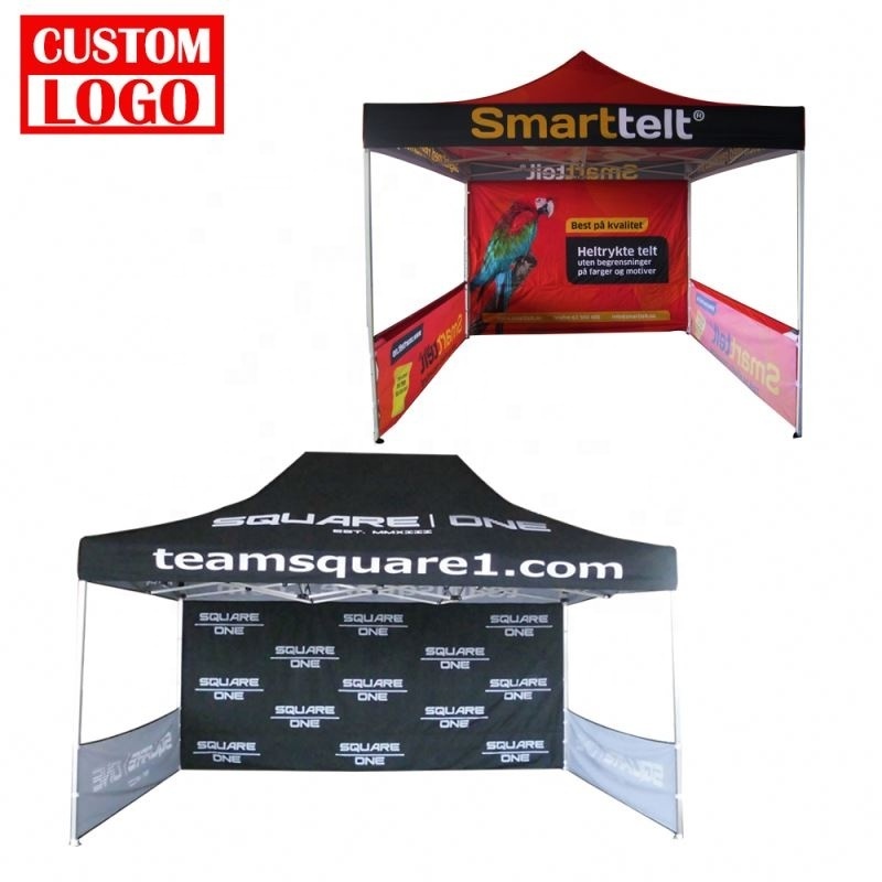 Custom Logo Print 10x30 Canopy Tent Aluminium Gazebo Heavy Duty Marquee 6x6m Event Tents