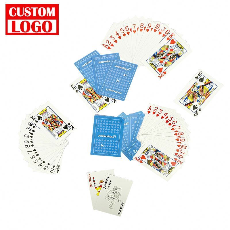 High Quality Waterproof Wholesale Cheap Price Wholesale Paper Playing Cards Printing Poker Board Games Custom Logo Decks