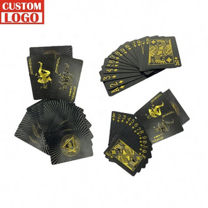 Dubai Playing Cards 24K Gold China Factory Bulk Production Cards High Quality Poker Playing Cards