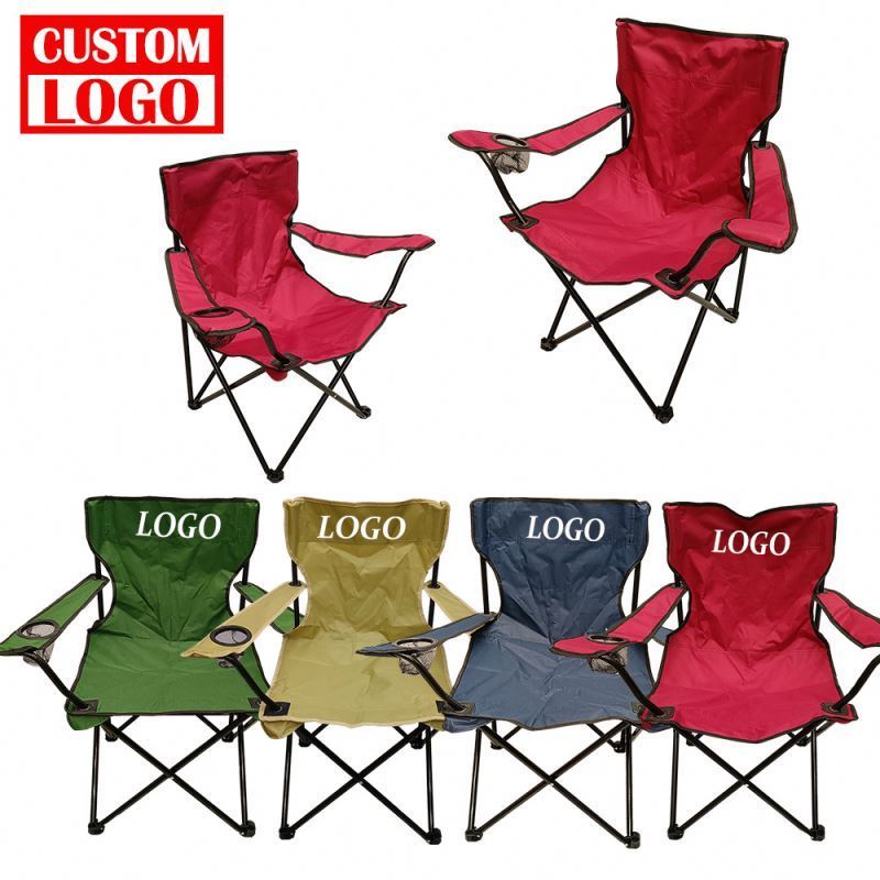 Custom Folding Camping Chair Outdoor Folding Portable Backpack Fishing Beach Chairs For Adults Folding Lightweight