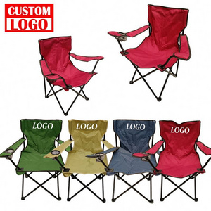 Custom Folding Camping Chair Outdoor Folding Portable Backpack Fishing Beach Chairs For Adults Folding Lightweight