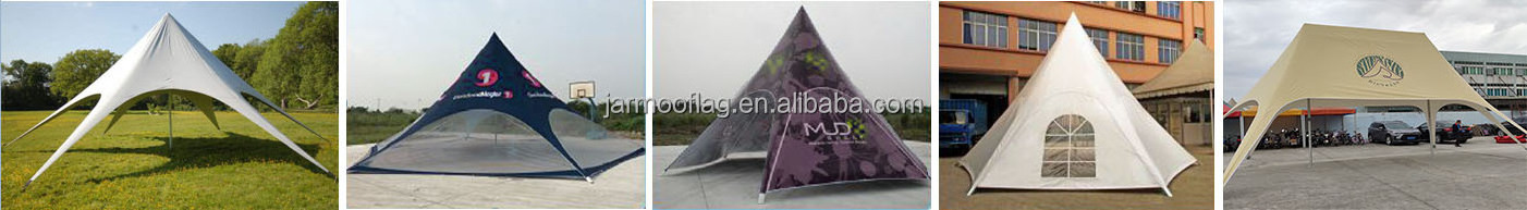 Custom Made Aluminum Marquee High Quality Shade Tent Star Stretch Tent Waterproof Wedding Party