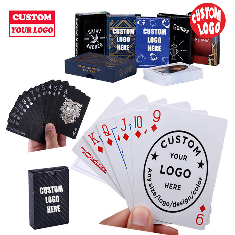 China Supplier Logo printing custom Adult Card Game Custom Top Grade Playing Card