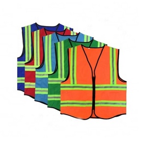 48Hours Fast Delivery Factory Supply Cheap Bright Fluorescent Different Colors Reflective Safety Vest