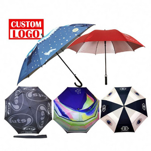 Custom Pattern Printed Golf Umbrella 68 Inch Premium Golf Umbrella Anime Umbrella