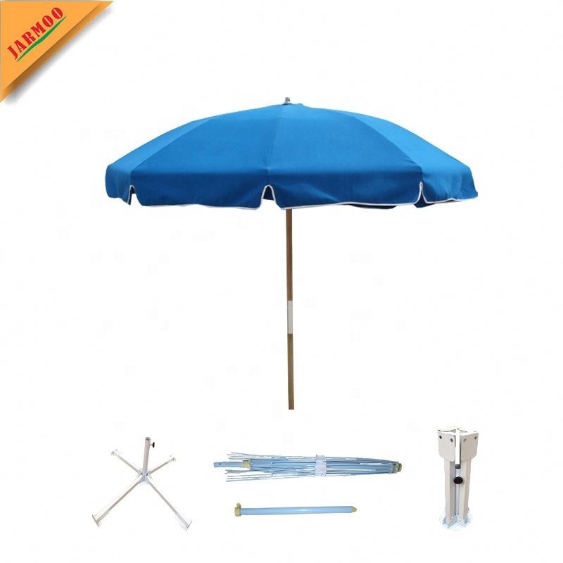 Hotsale Aluminium Pole Customized Parasol Beach Chair Umbrella