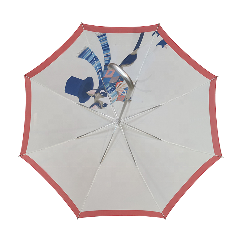 Factory Wholesale Personality Sublimation Golf Umbrella With Custom Logo Prints Promotional Umbrella