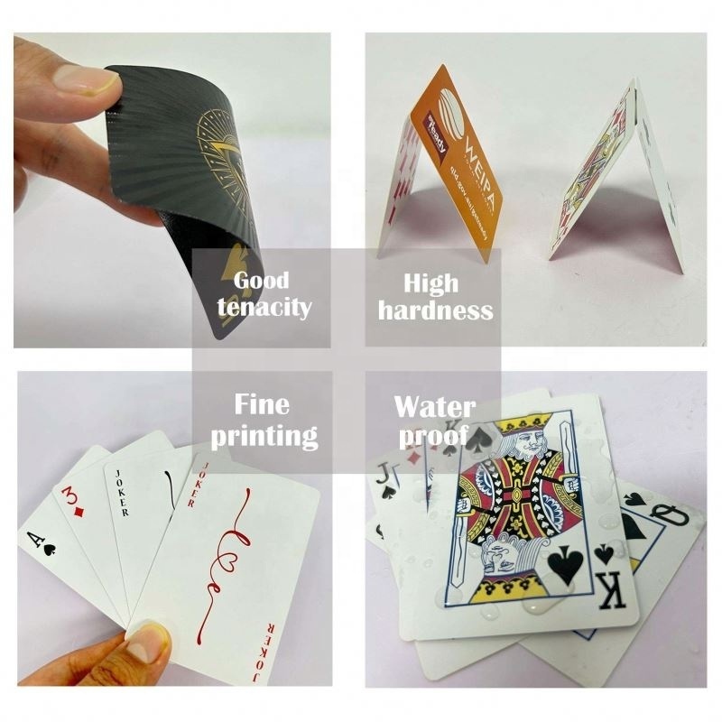 Low MOQ Custom Adult Sexy Playing Cards Clear Printing Game Playing Cards Family Table Game For Adults