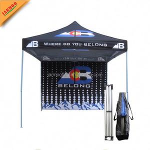 Custom Printed Tent Pro Expo Heavy Duty Aluminum Pop Up Tent Trade Show Instant Canopy