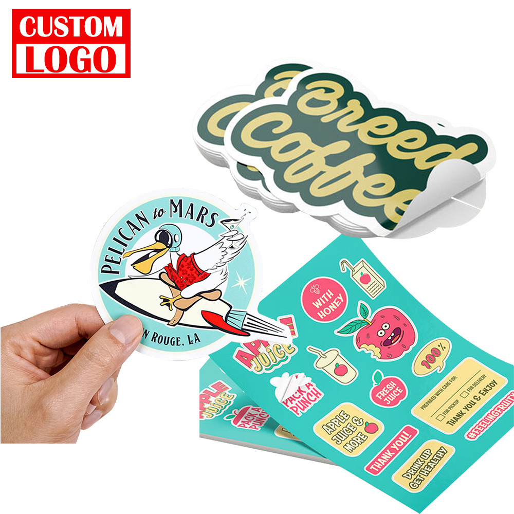 Waterproof Vinyl Stickers Magnetic Stickers Custom Print Removable Vinyl Decal Wall Stickers