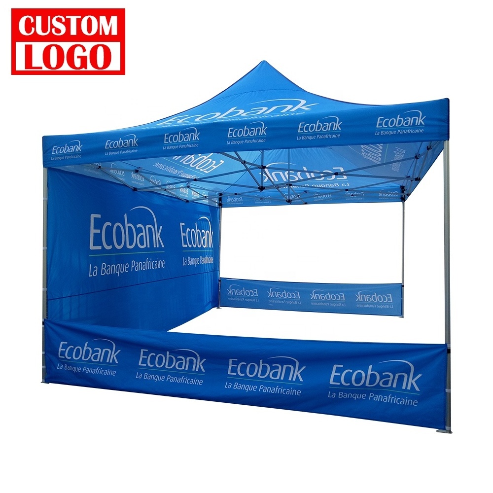 Hot Sale Outdoor Advertising Custom Printed Trade Show Gazebo Canopy Tent Top With Oxford Bags