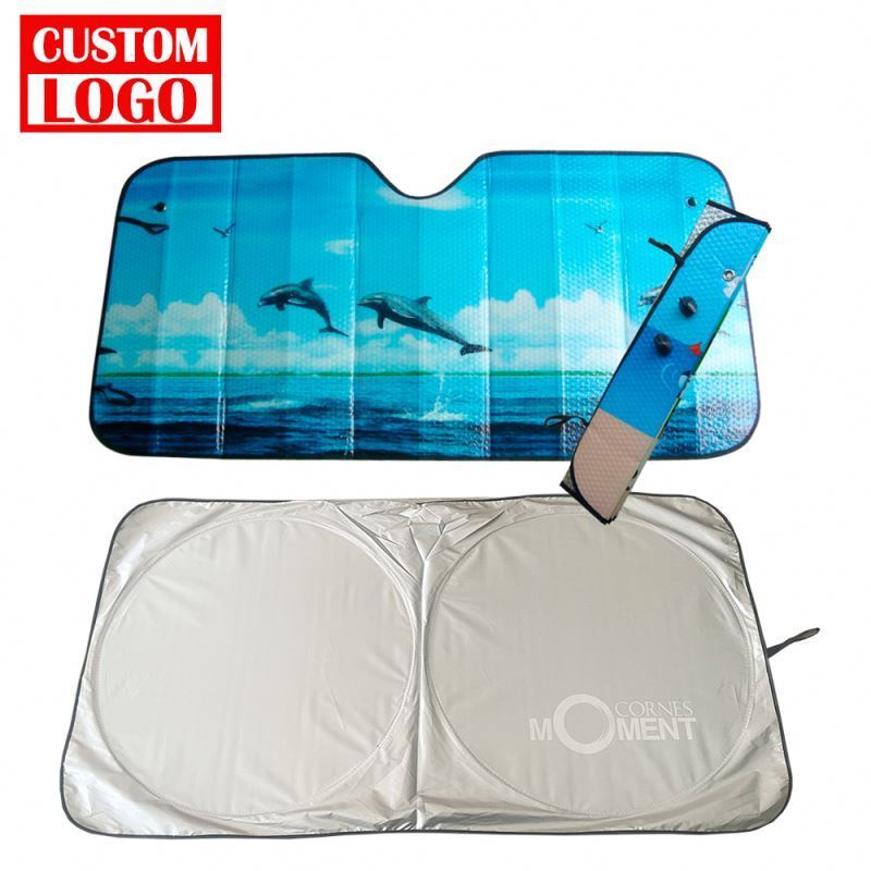 Durable And Portable Car Sunshade Side Window Nylon Polyester Sunshade For Each Side