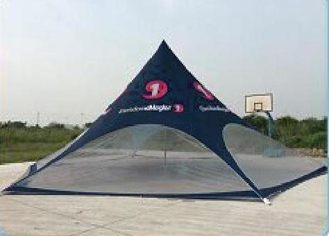 Promotional Trade Show Custom Large Pop Up Double Top Tops Spider Event Tent Camping Beach Star Spider Tent For Outdoor Display