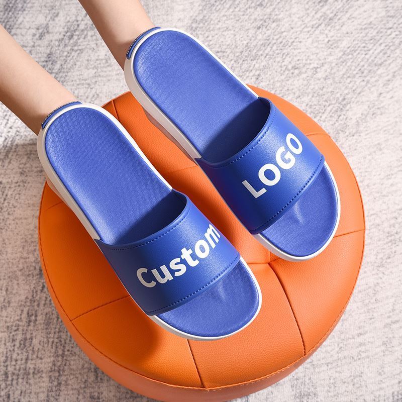 Custom Sublimated Shoes Slides Sandals Blanks Beach Outdoor Men Women Summer Custom Outdoor Slippers